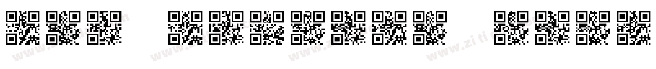 New Barcode Font TFB字体转换